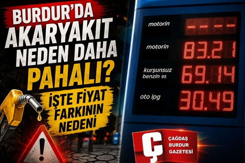 BURDUR'DA AKARYAKIT NEDEN PAHALI??? AKARYAKITTA FİYAT FARKINI RAFİNERİYE UZAKLIK VE KÜRESEL GELİŞMELER BELİRLİYOR