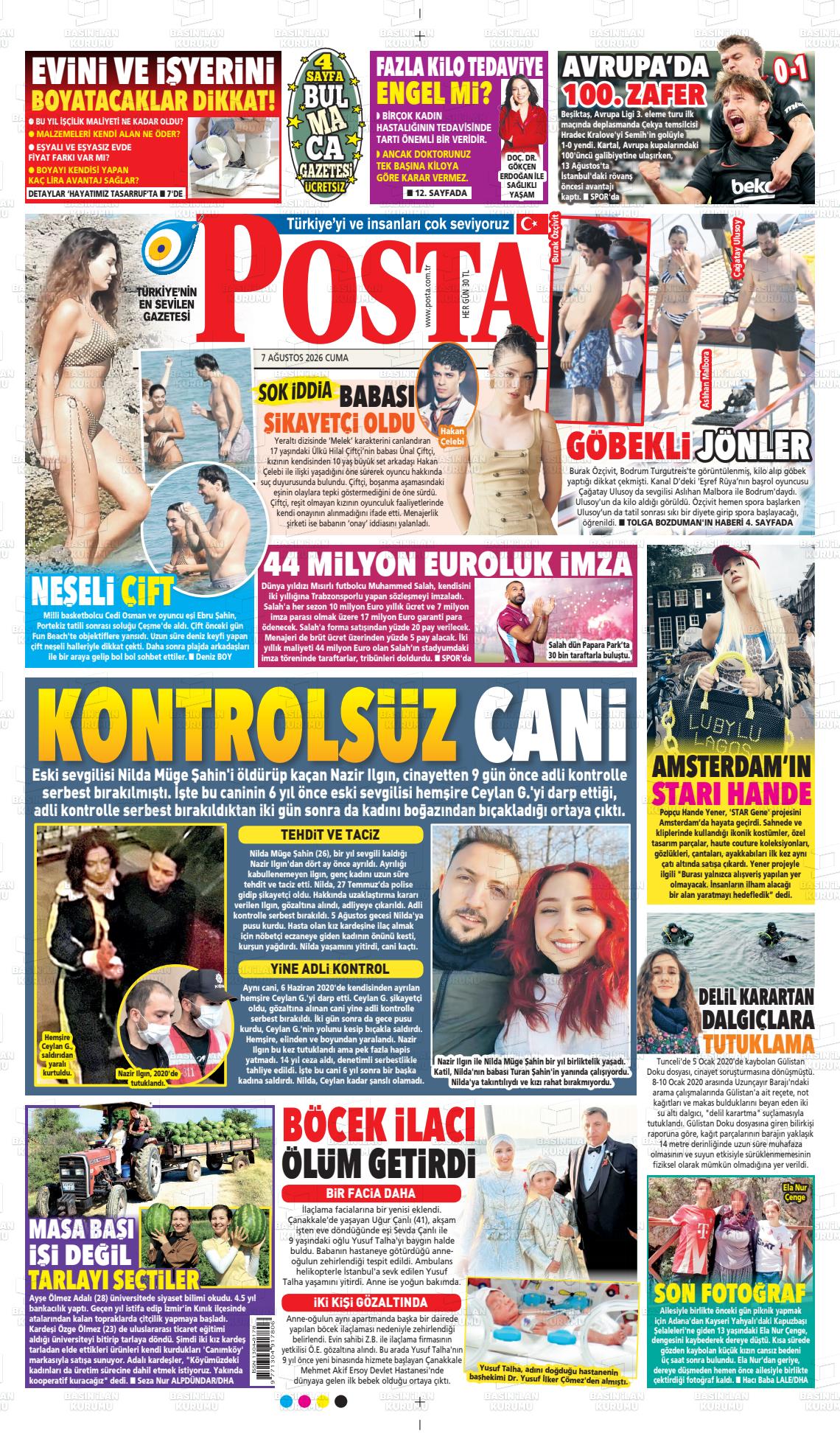 POSTA - 08.08.2026
